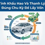 Cách tính khấu hao và thanh lý xe cũ đúng chu kỳ để lấy vốn