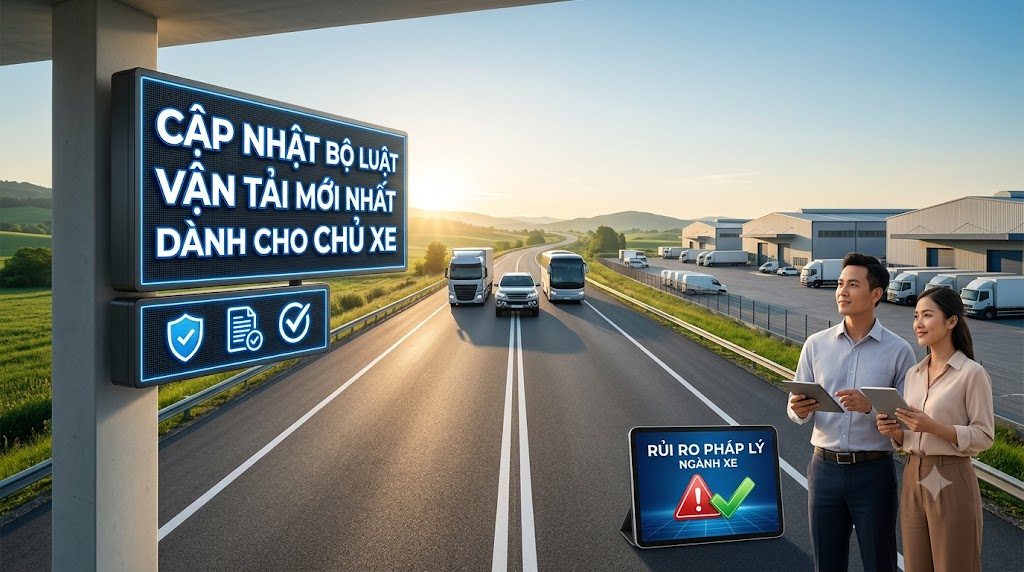 Cập nhật bộ luật liên quan đến hoạt động vận tải mới nhất dành cho chủ xe