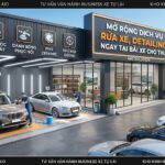 Mở rộng thêm dịch vụ rửa xe, detailing ngay tại bãi xe cho thuê